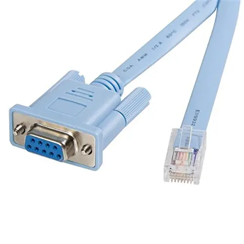 5ft 1.5m for Cisco Console Cable RJ45 to DB9 72-3383-01 Switch Router
