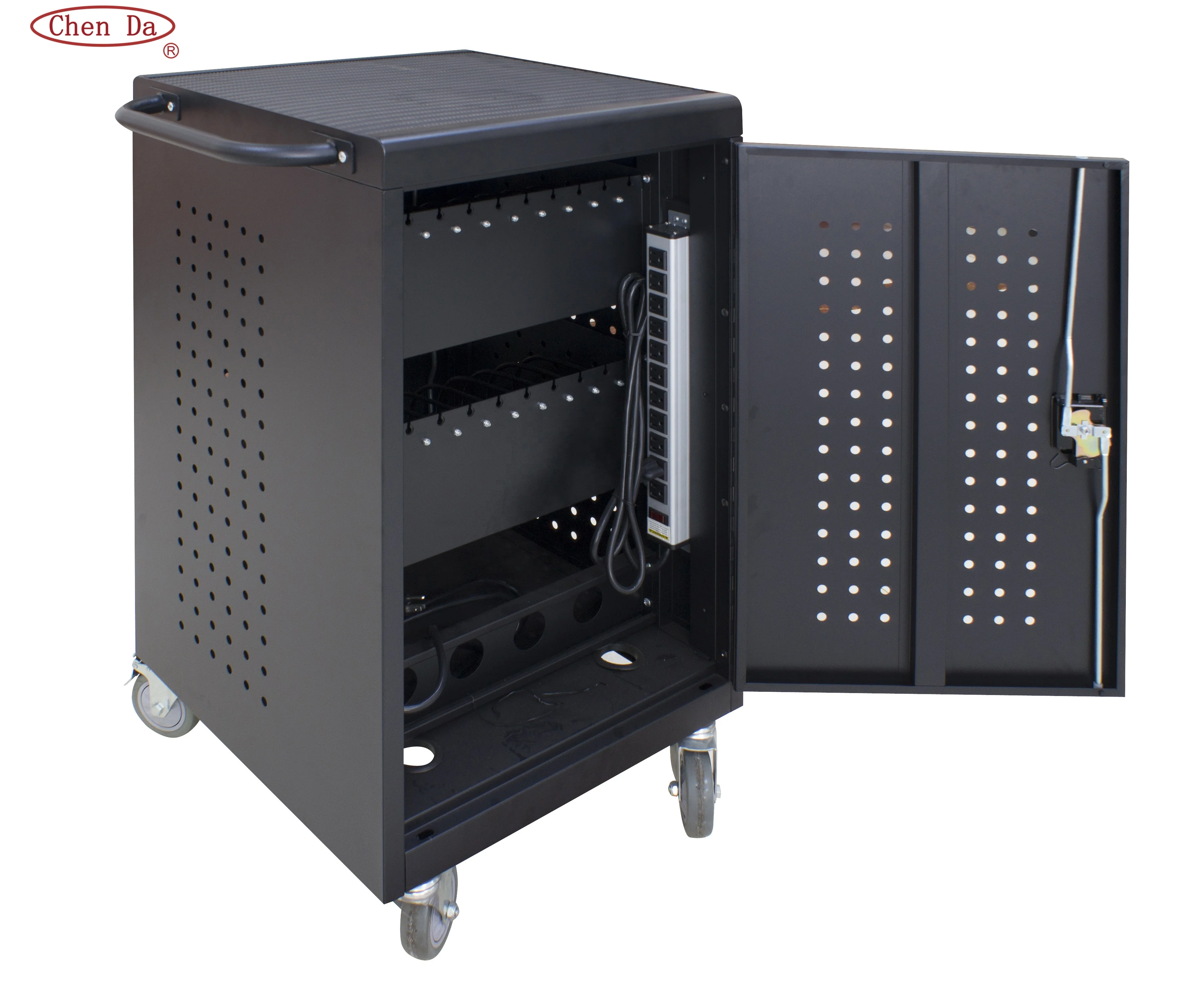 cheap and high quality 32 bay charging cabinet for tablet, chromebook, laptop charging