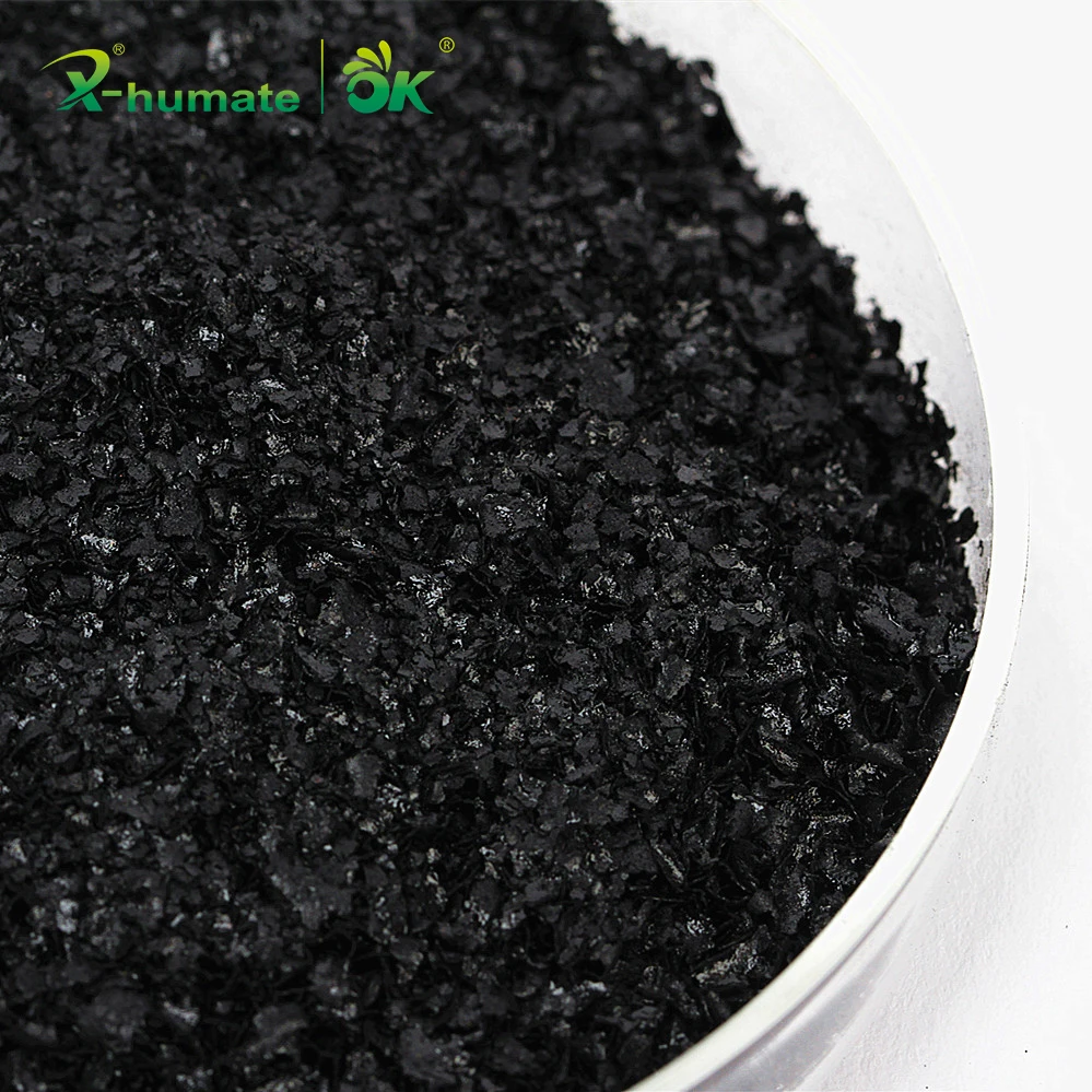100% водорастворимый в форме хлопьев Humate натрия