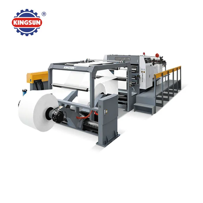 KSM-1700 Servo Control Rotary Knife Automatic Roll Paper Sheet Cutter Machine