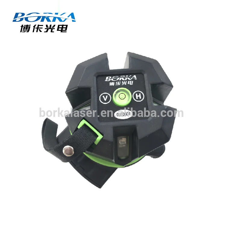 360 degree 2 lines 1V1H cross outdoor rotary self leveling laser level