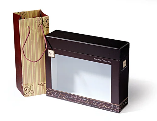 BSCI & FSC audited factory Custom design open window gift box
