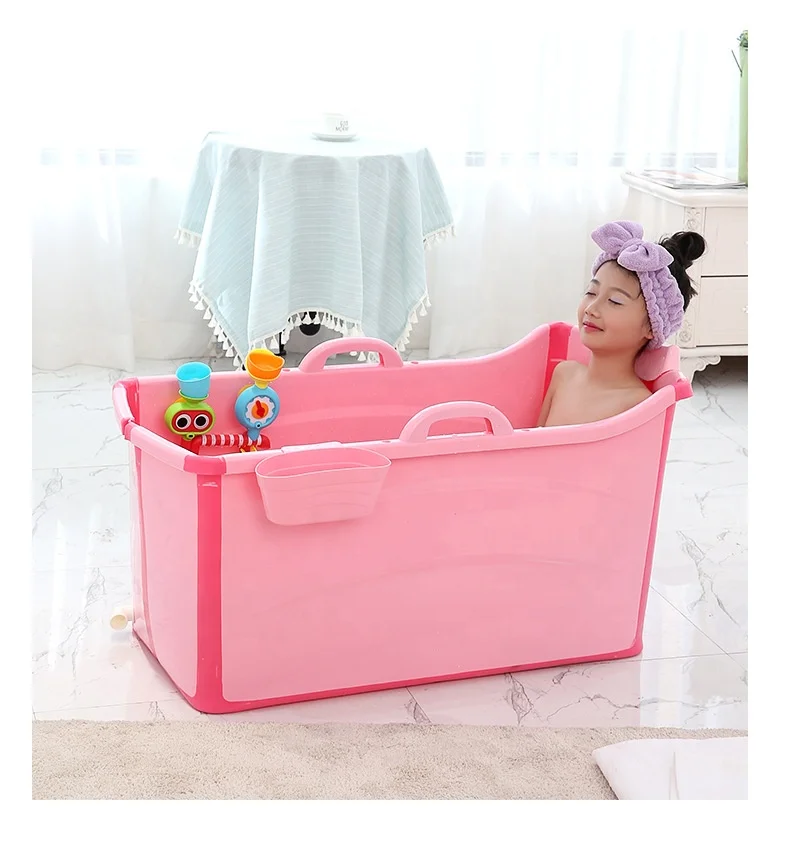 (Free Shipment by Sea) Lowest factory price PP Plastic Portable Bathtub for Child with best quality