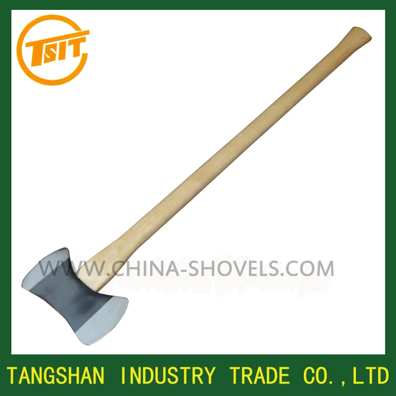 Hand tool wooden handle fire man axe
