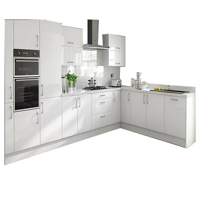 modern simple design laminated plywood kitchen cabinet furniture guangzhou manufacturer wholesale