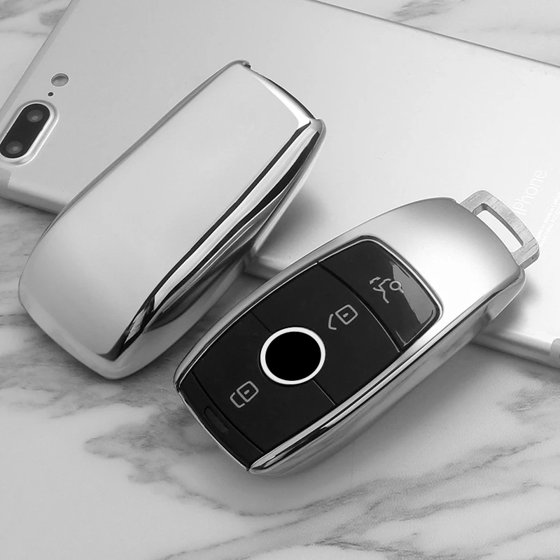 Car Key wallet case Eco-Friendly non-toxic TPU material Car Key Case for new BenzE class E200L E300L E3201