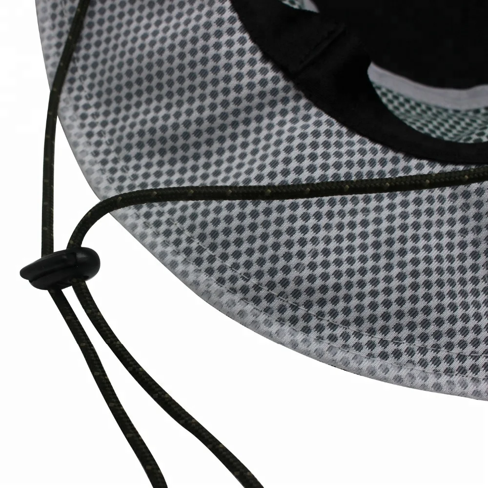 Custom Logo High Quality Summer Blank Football Bucket Hat With String