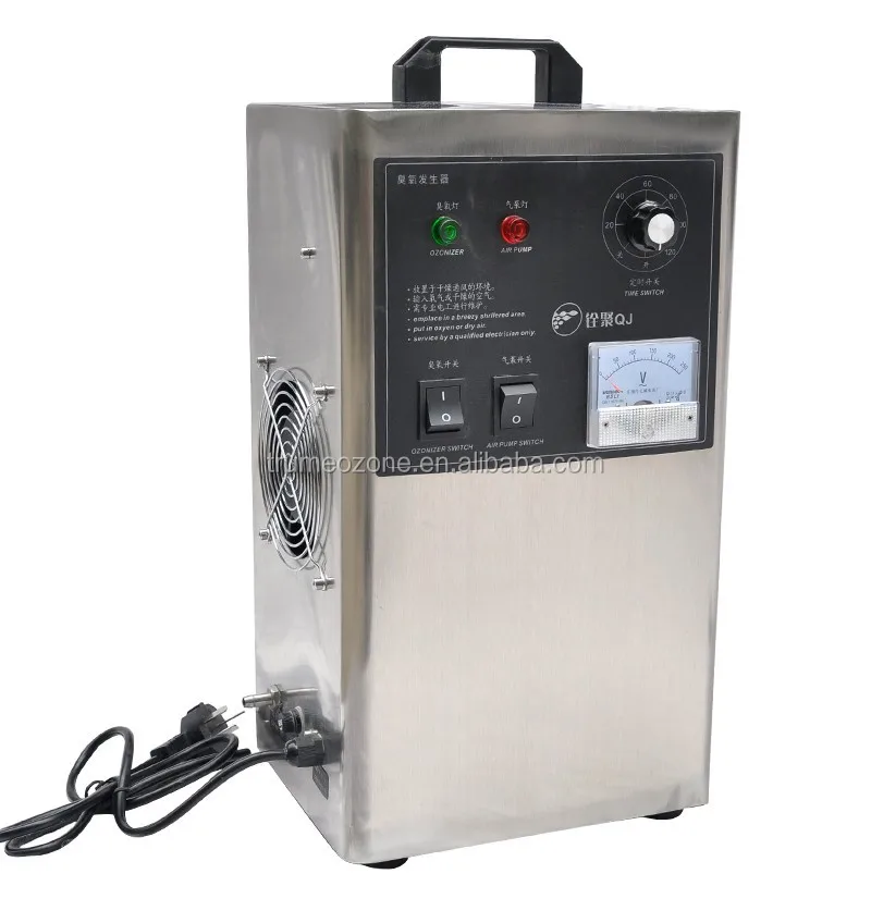 2015 китай 3 г портативный генератор озона цена, портативный озонатор, генератор озона для бассейна