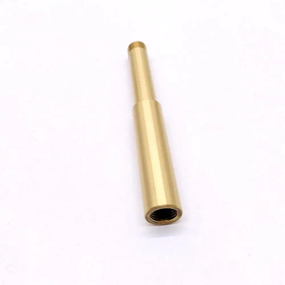 C2600 Cheap Diameter Brass Pipe Lighting Connection Brass thread lamp Tube for pipe light