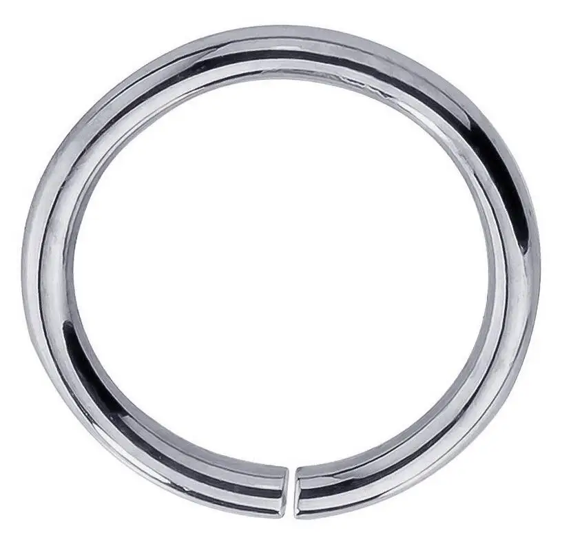 Niobium Split Ring Body Piercing Jewelry