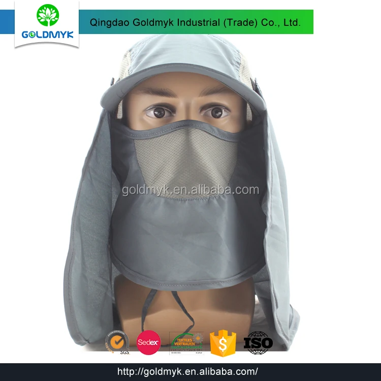 
Common or UPF 50 material neck cover cap 