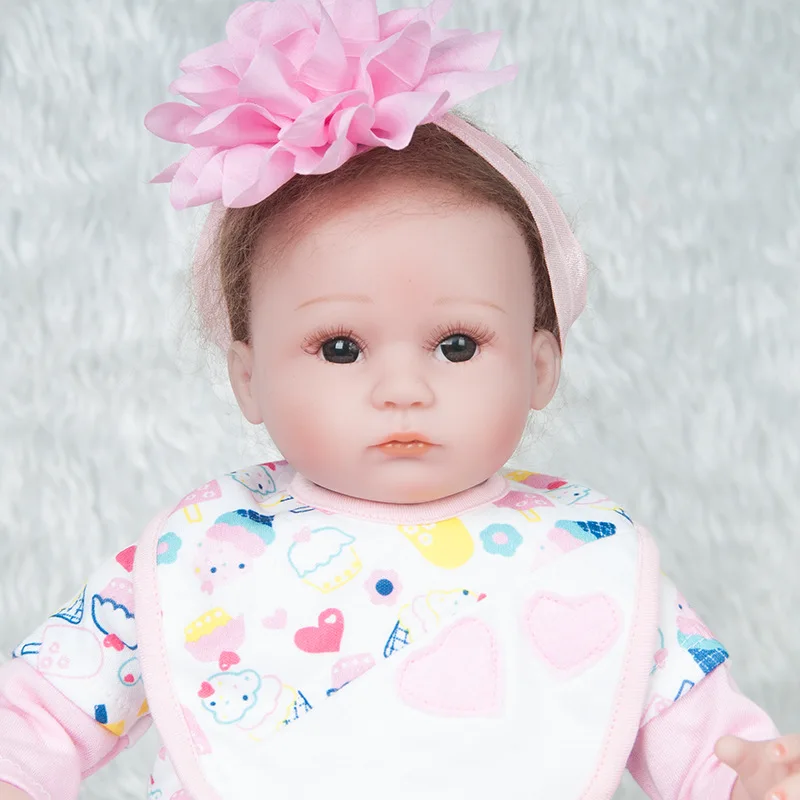 Wholesale Factory Lifelike Full Body Silicone Naked Reborn Doll Kits Newborn Baby toy