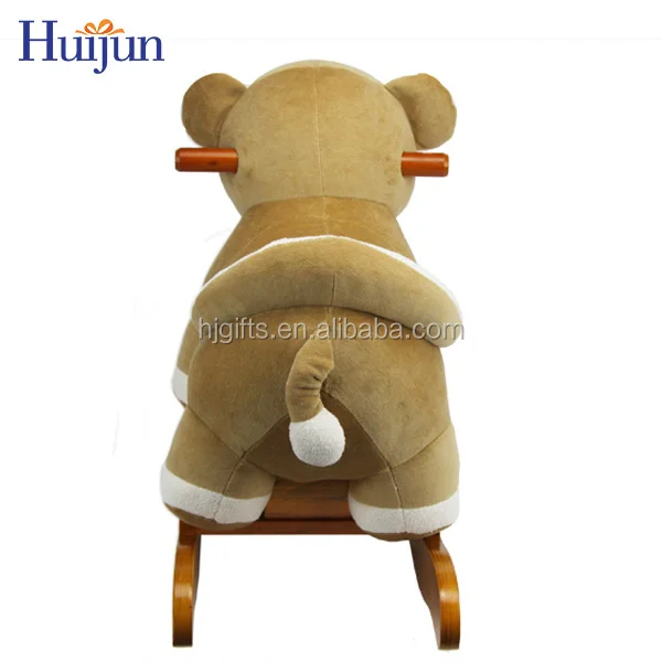Fast Delivery Rocking Horse Toy Bear Rocking Toy From China Kids Plush Toy