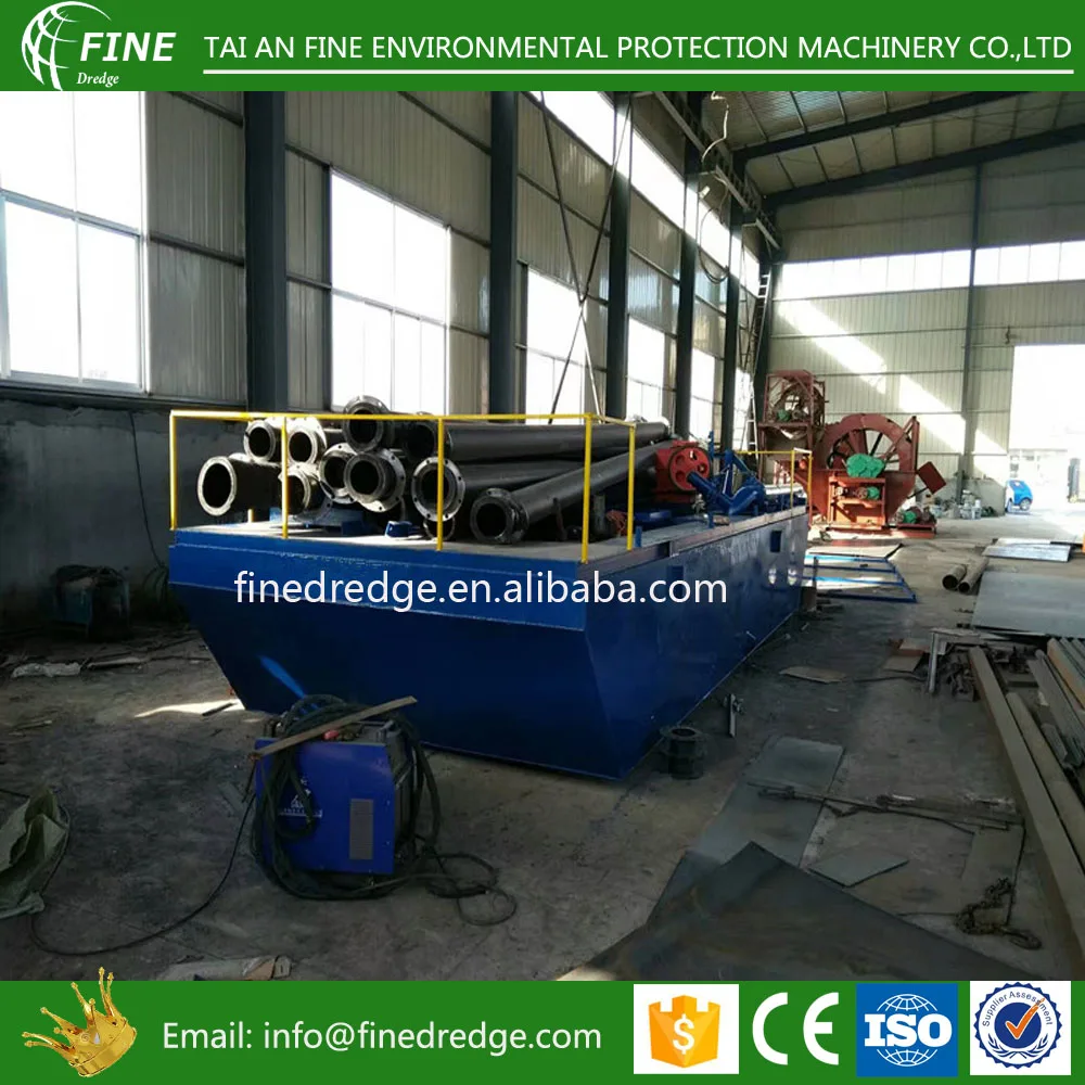 Hot Sale Small Mini Portable Dredge Boat Dragage ou Susseuse a Sable