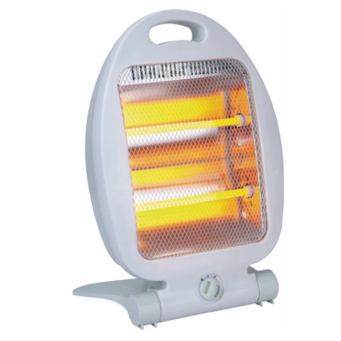 CE GS ROHS small portable cheap price electric 800W 2 bar home quartz heater