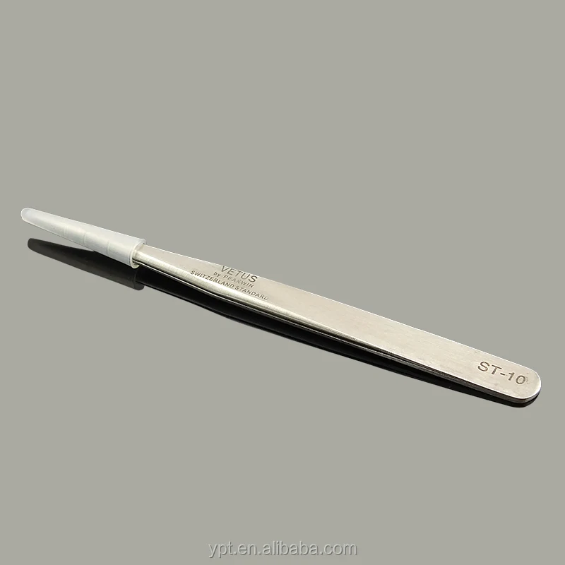 ST-10 110mm VETUS Tweezers/Stainless Steel Tweezers/industrial tweezers