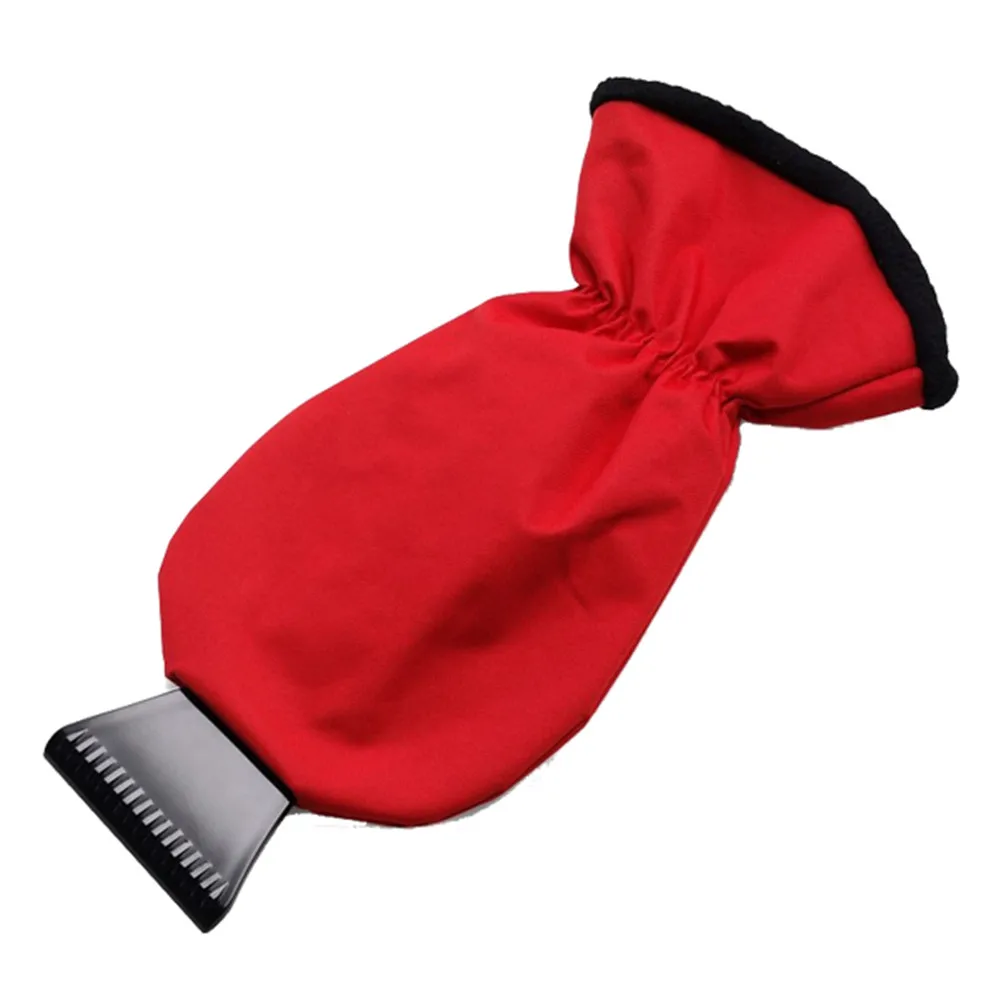 2018 hot selling car ice scraper glove/window ice scraper glove/snow scraper with mitt