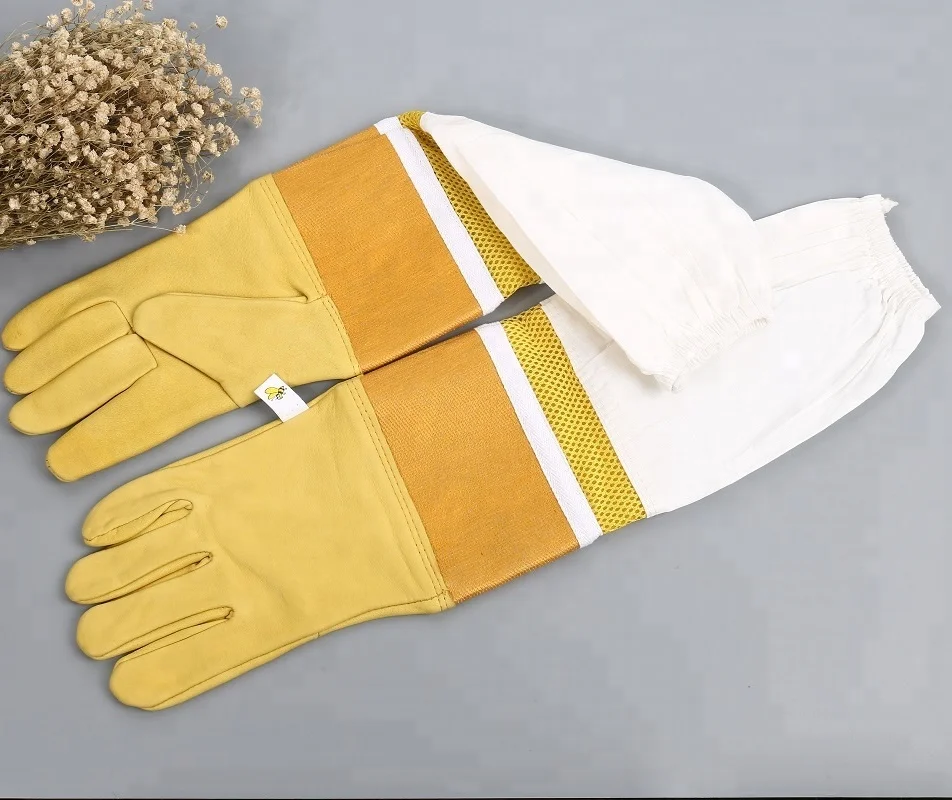 
Beekeeping tools goatskin beekeeper glove 