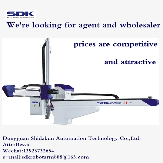 
china factory 5 axis automatic pick and place robot arm 