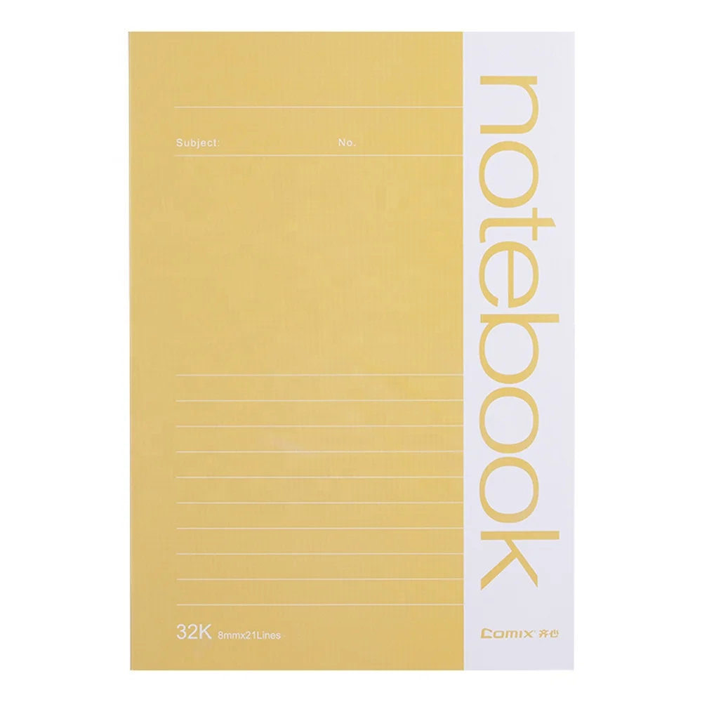 Comix Younger Series School Homework Use 32K 16K Copybook for Students