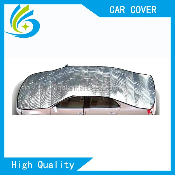 Linan manufacturer inflatable car hail cover with foam against hail or snow
