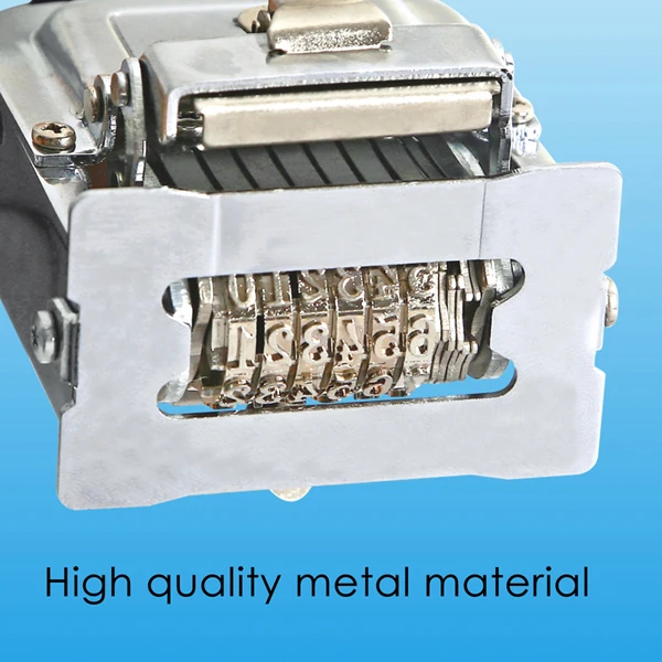 High Quality 6 /7/8/10 Digits Automatic Numbering Machine Office Serial Number Stamping Machine