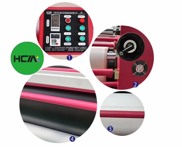 New calandra roll to roll heat press printing transfer paper rotary fabric sublimation machine for textile