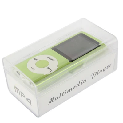  Рекламный Подарок Цветной портативный мини цифровой mp3 / mp4 плеер с экраном и
