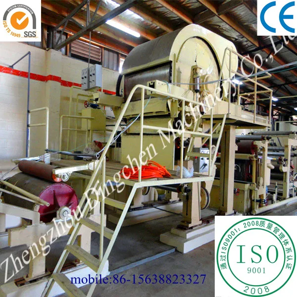 1092mm туалетная бумага машина с 2T / D