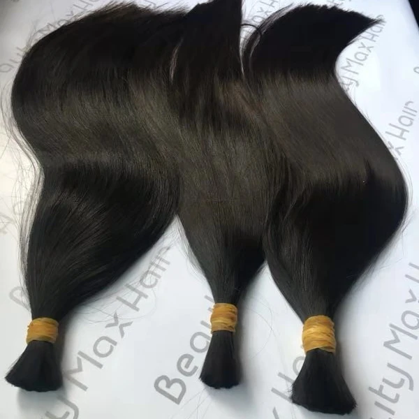 Top sale popular in Brazil South America market factory best quality real one donor raw material virgin hair bulk