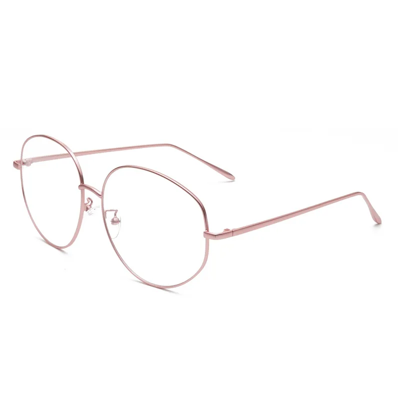 2022 customized trendy Large Frame Goose Egg Metal High Quality Fashion luxury Sun Glasses Sunglasses