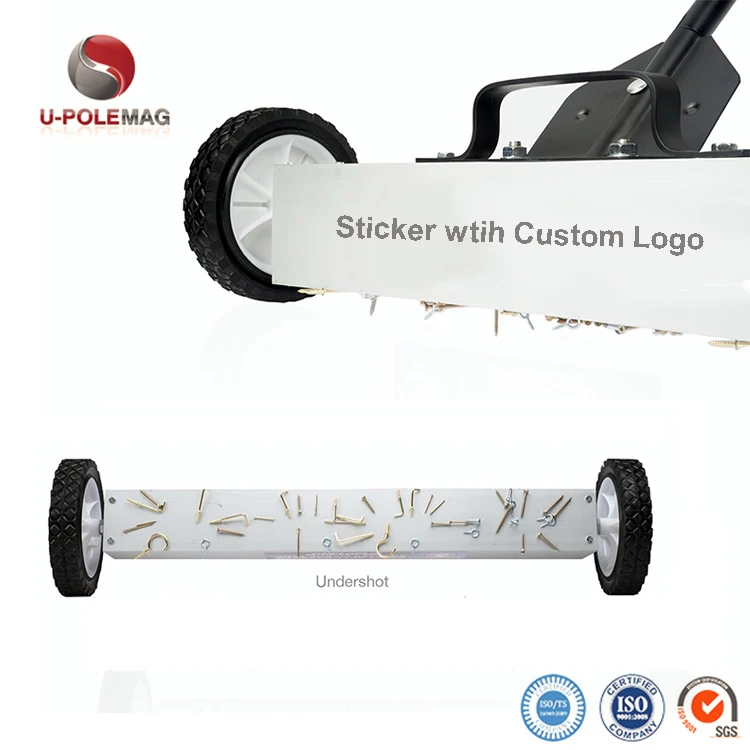 36-дюймовая БЫСТРОРАЗЪЕМНАЯ защелка магнитный подметальный инструмент постоянный ферритовый стержень 30-50 фунтов U-POLEMAG ISO9001:2008 CN;FUJ