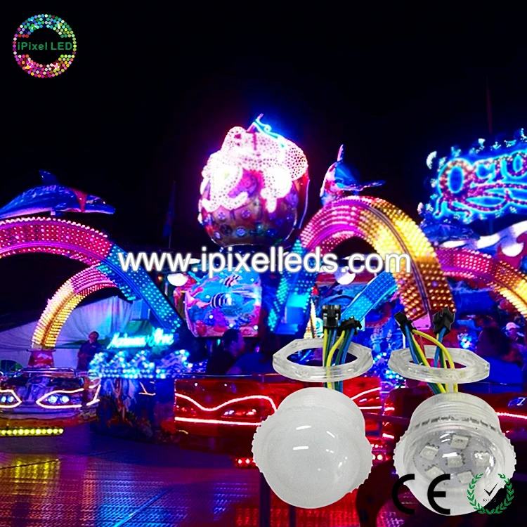 Прозрачная крышка 35 мм 6 светод. узел rgb размер пикселя из светодиодов, ucs1903 управления