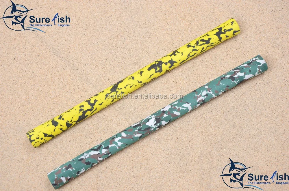 camouflage color EVA foam fishing rod grips