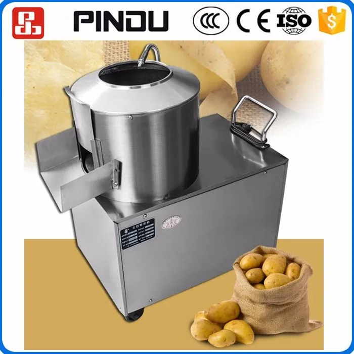 
automatic potato washing peeling slicing machine production line for potato chips 