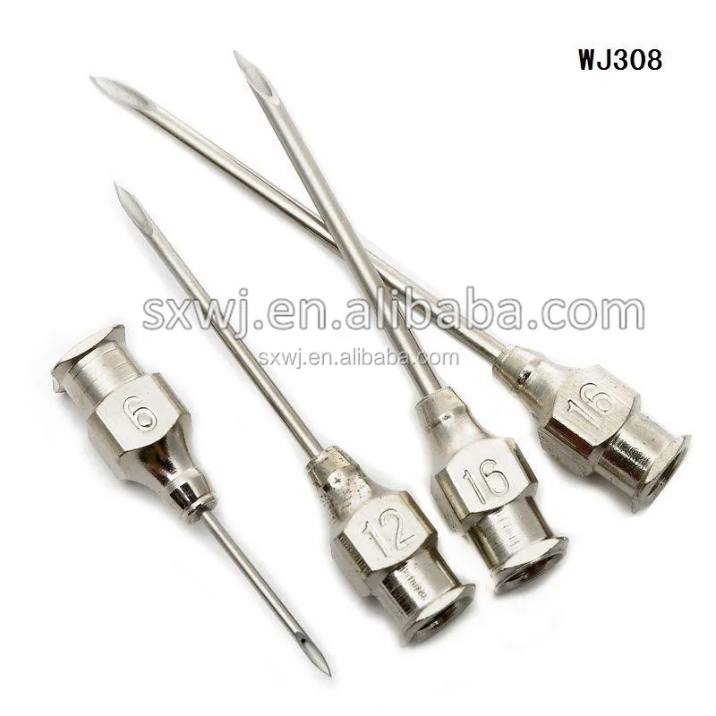 WJ308 Many specifications long needles veterinary metal needle