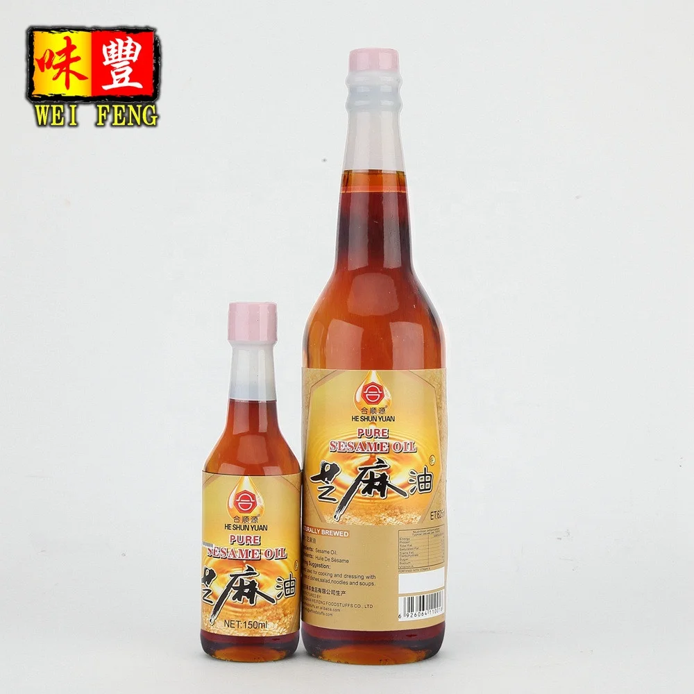 HACCP Certification Customization Private Brand Label OEM Cooking Oil Sesame Oil