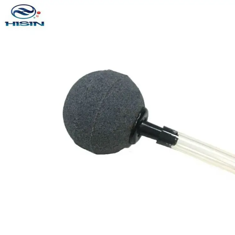 HiSin/HaiXin BS009 25mm In bulk Fish farm pellet air stone aquarium accessories,fish tank air bubble stone air stone pellet