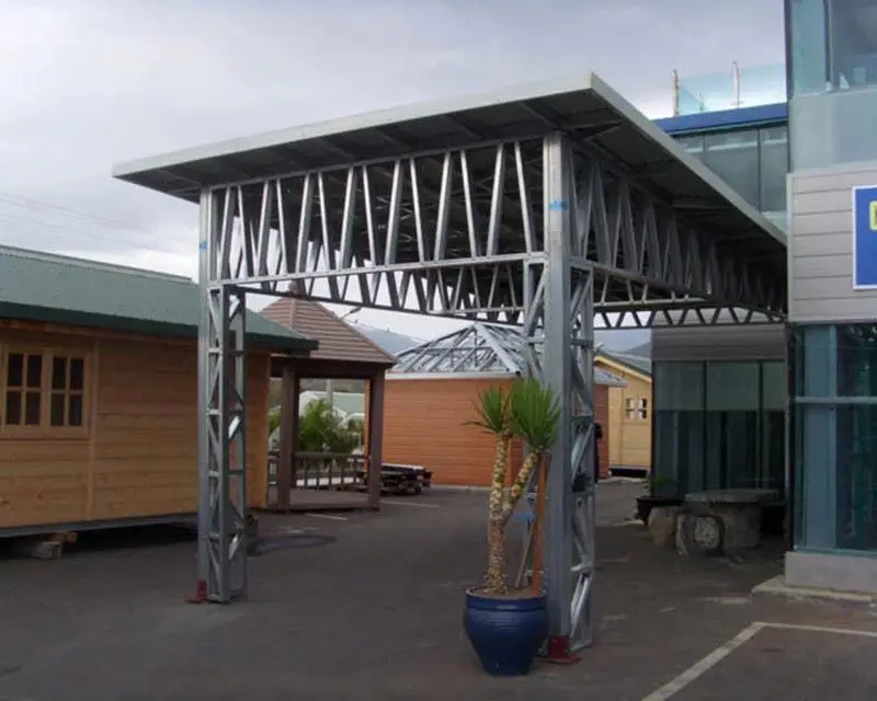 
Hot Sell High Quality Modern Design One Car Steel Carport 