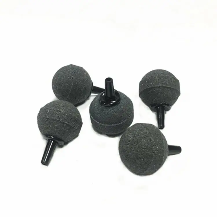 HiSin/HaiXin BS009 25mm In bulk Fish farm pellet air stone aquarium accessories,fish tank air bubble stone air stone pellet