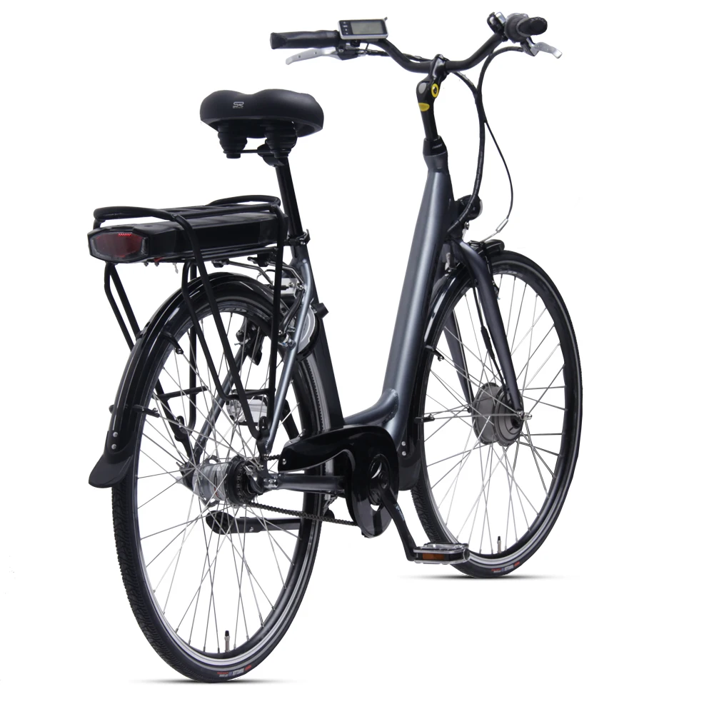 TXED EU warehouse 7 speed electric city bicycle 36v motor 10.4 AH Battery E city electric bike for adults ebike