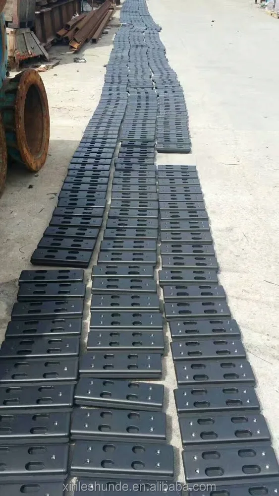 Excavator Rubber Crawler Pad Follow me to the Rubber Track Pad Factory Directly