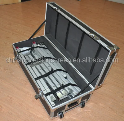 Складной экран для проектора, большая уличная проекция с быстрой рамой, 200 дюйма, с простыней