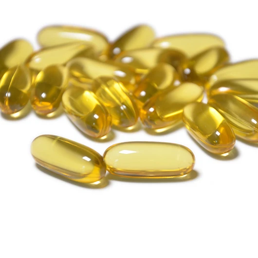 Повышает гибкость крови рыбий жир + лецитин + чесночное масло softgel