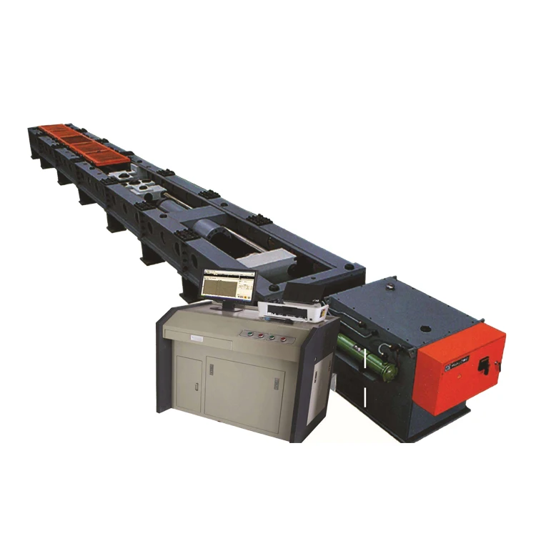 1000KN computer controlled hydraulic horizontal steel wire rope horizontal tensile testing machine