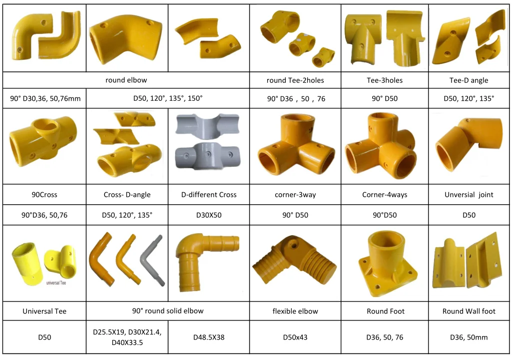 USA standard grp fiberglass frp stair pillar stair handrail