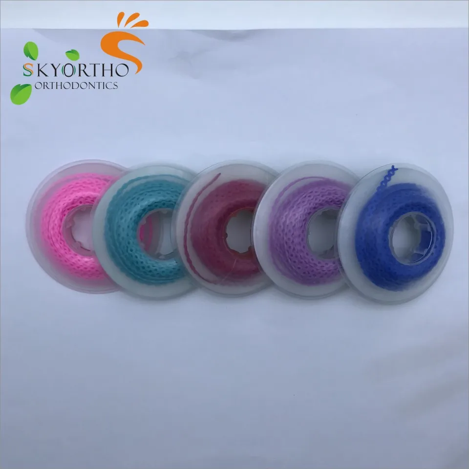 Dental Orthodontic Elastic Ligature Tie/Power Chain/Rubber band