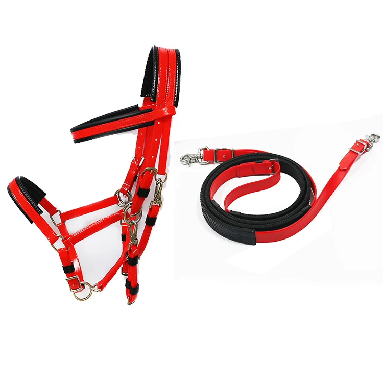 Хит продаж, водонепроницаемая уздечка для лошадей и Резина из термопластичного полиуретана, комплект из ПВХ