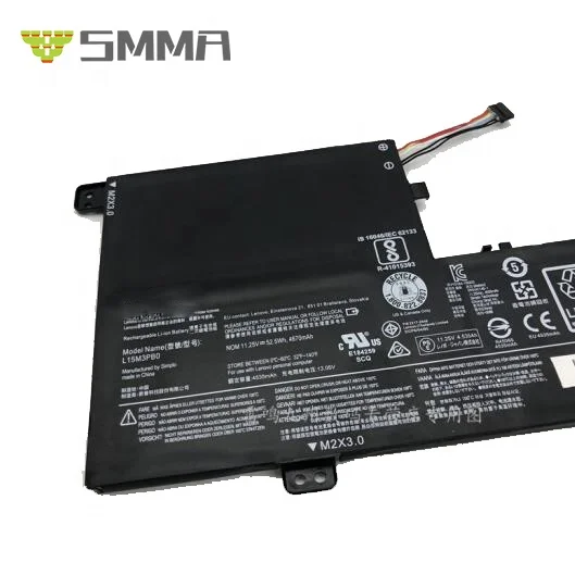 
11.25V 4670Mah 52.5Wh Grade A 18650 Lithuim Cell Internal Laptop L15M3Pb0 Battery For Lenovo Flex 4-14704 
