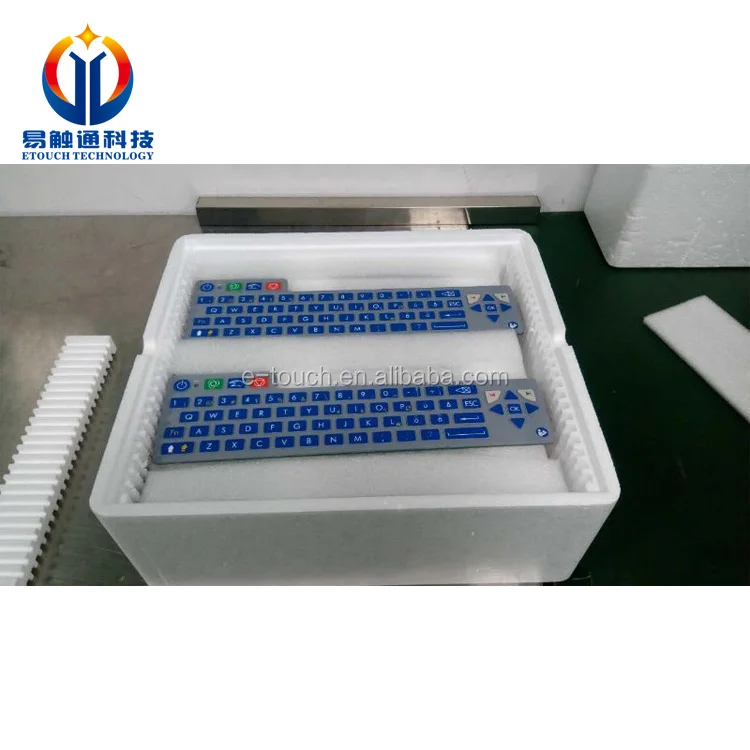 PCB Electronic silicone rubber keyboard membrane switch for medical equipment